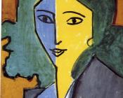 琳蒂阿德勒克托斯凯亚的肖像 - 亨利·马蒂斯